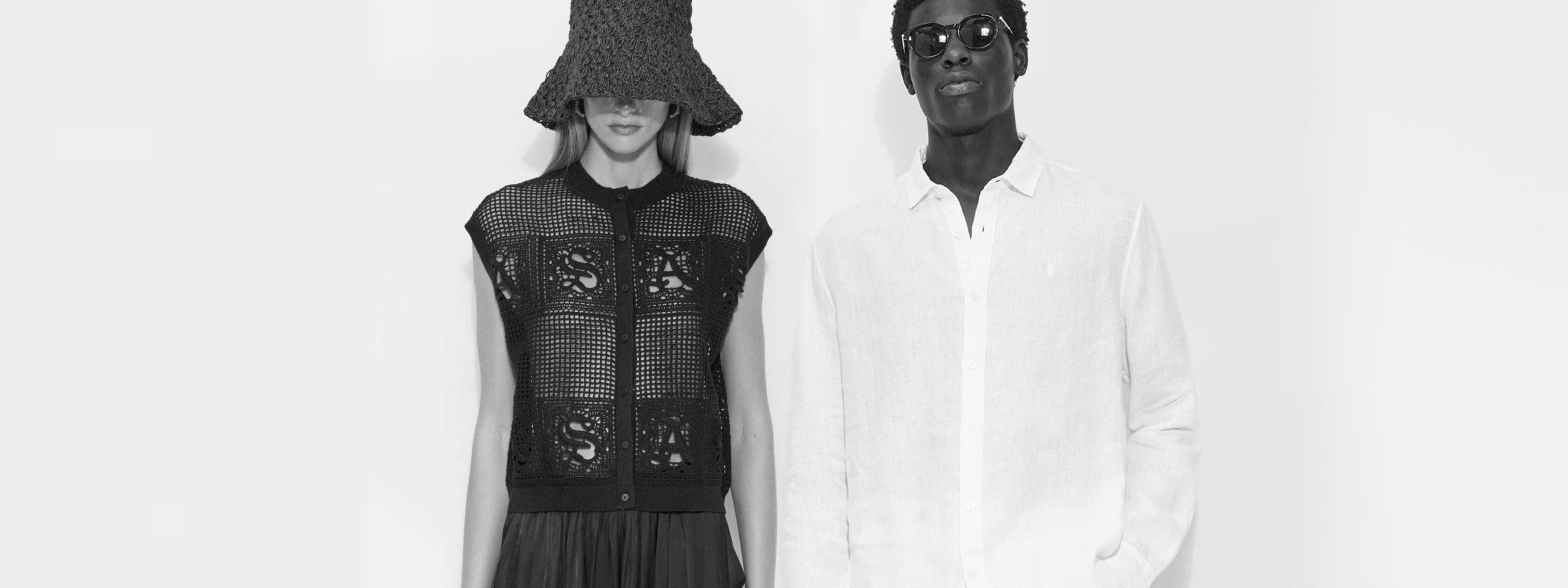 Allsaints models.