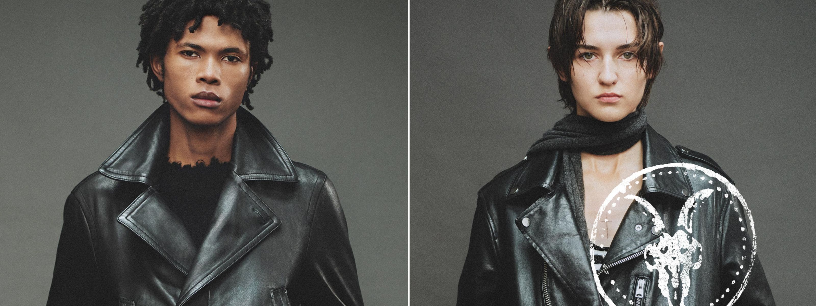 Allsaints models.