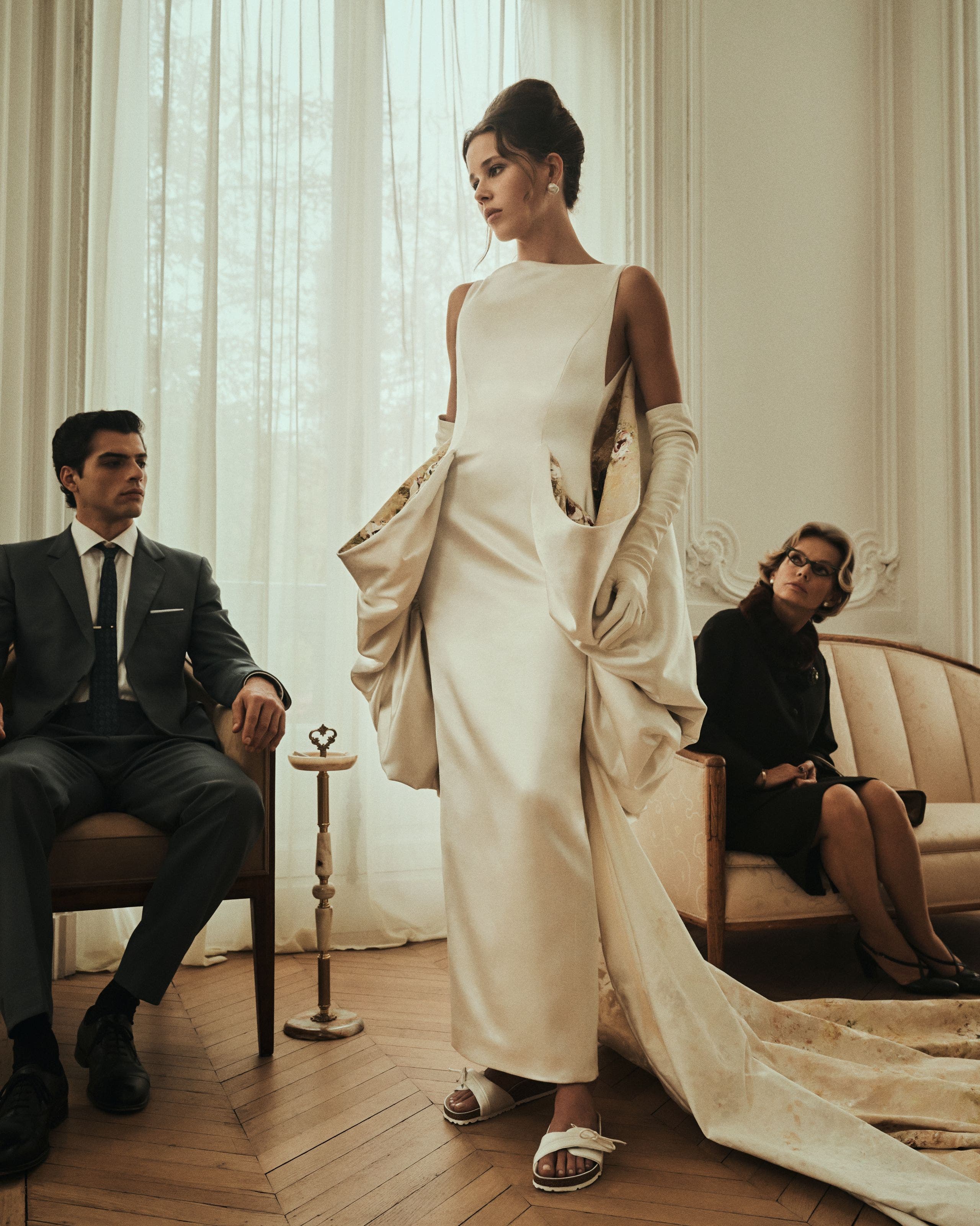 Birkenstock x Danielle Frankel collaboration sandals.