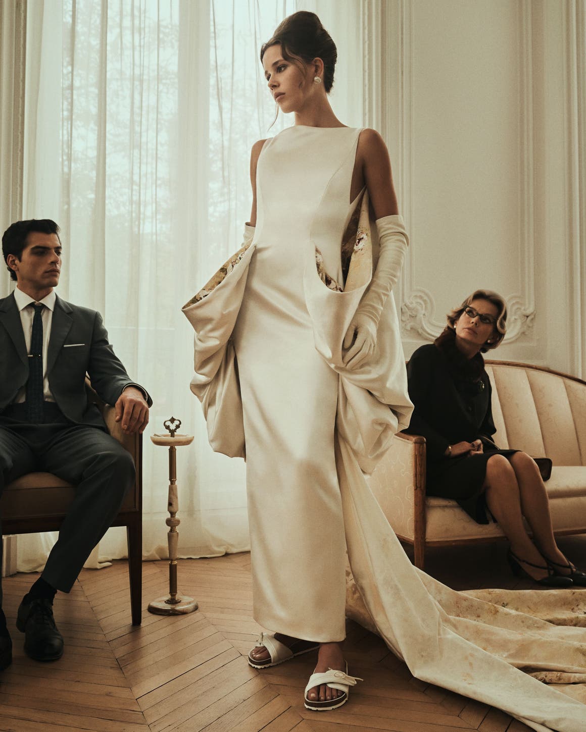 Birkenstock x Danielle Frankel collaboration sandals.