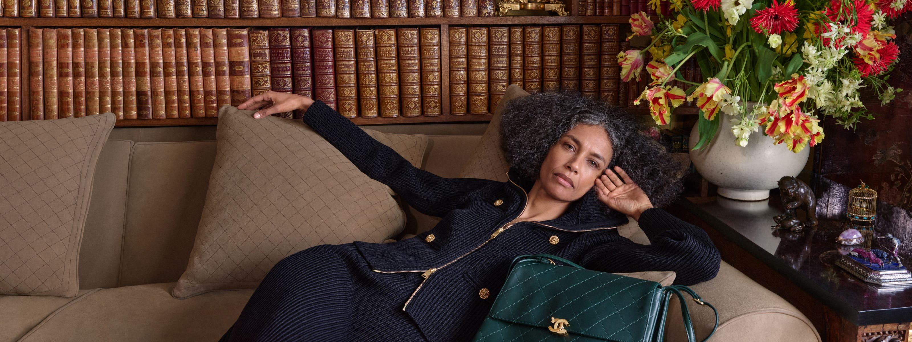 Woman in CHANEL.