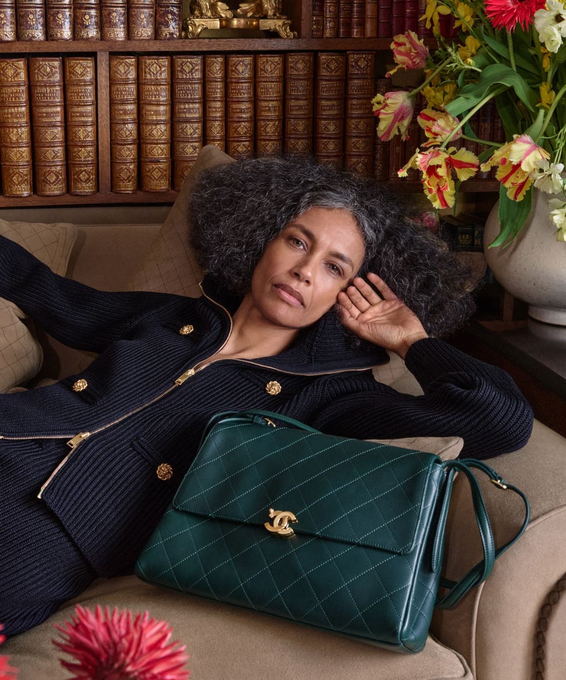 Woman in CHANEL.