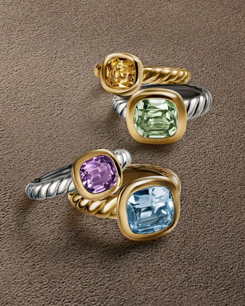 David Yurman rings.