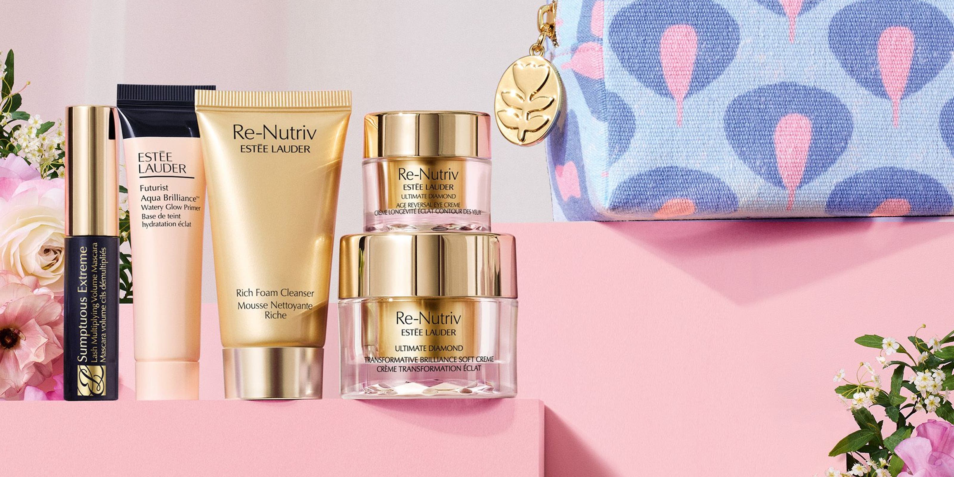 Estée Lauder gift with purchase.