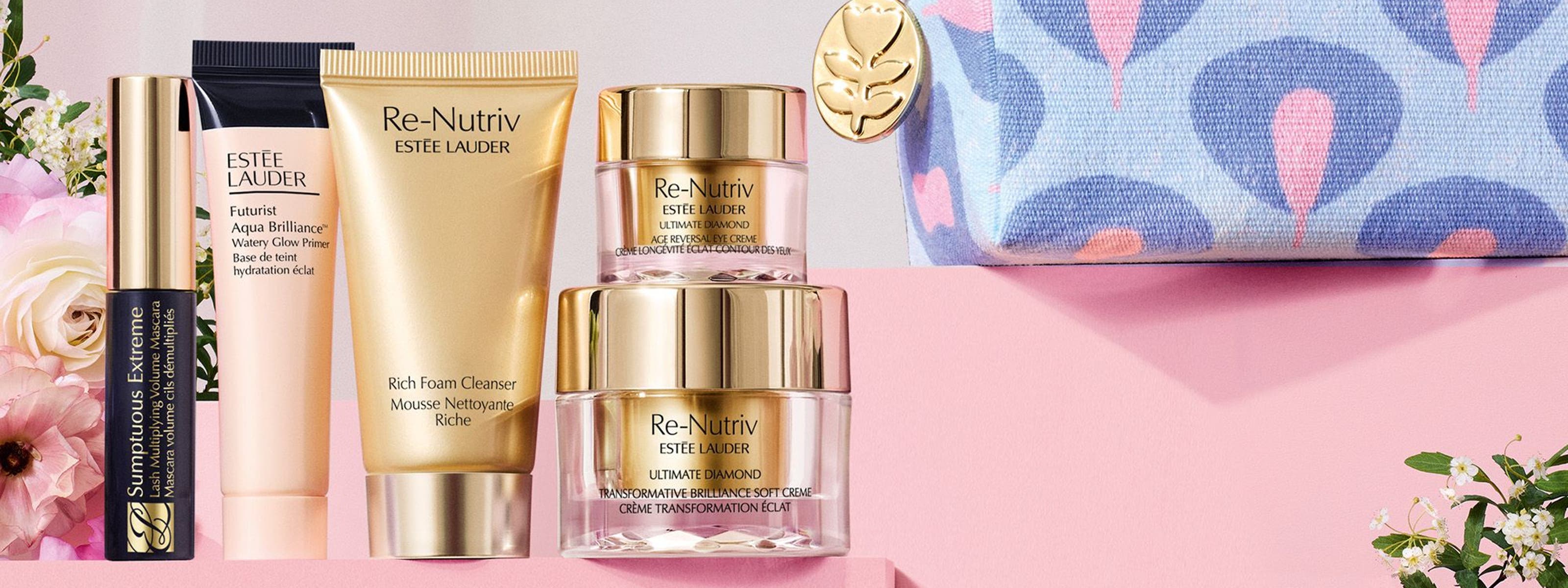 Estée Lauder gift with purchase.