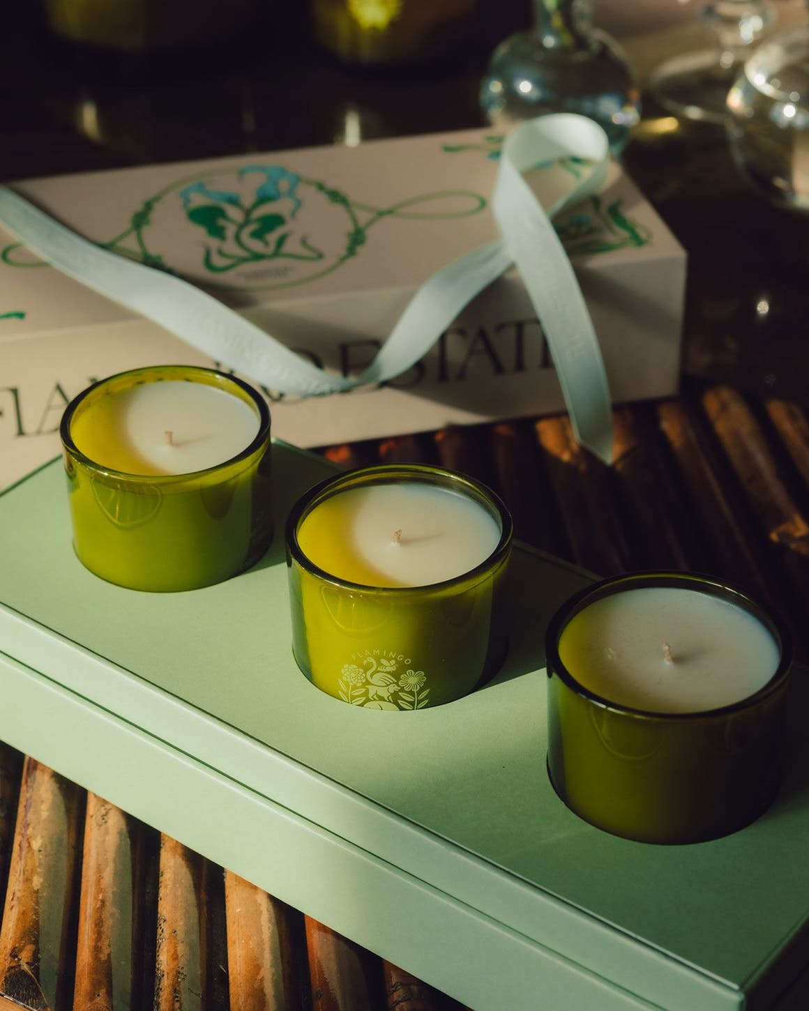flamingo estate candles. 