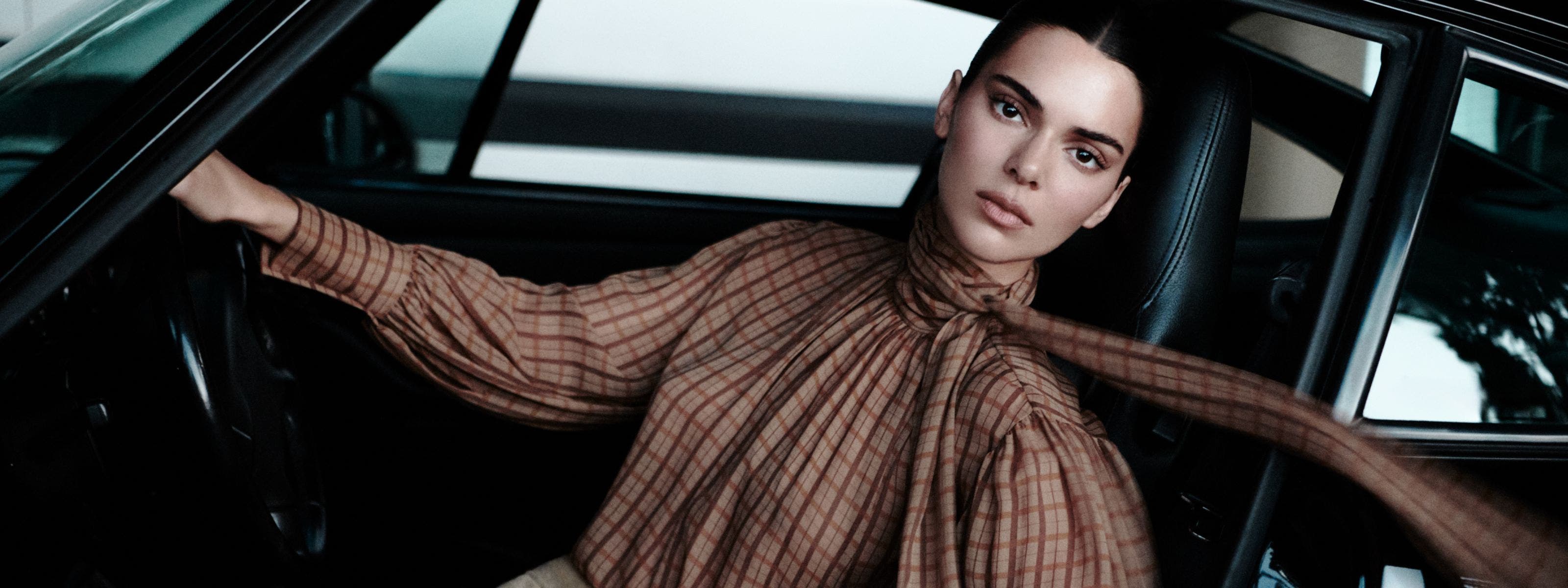 Kendall Jenner in FRAME.