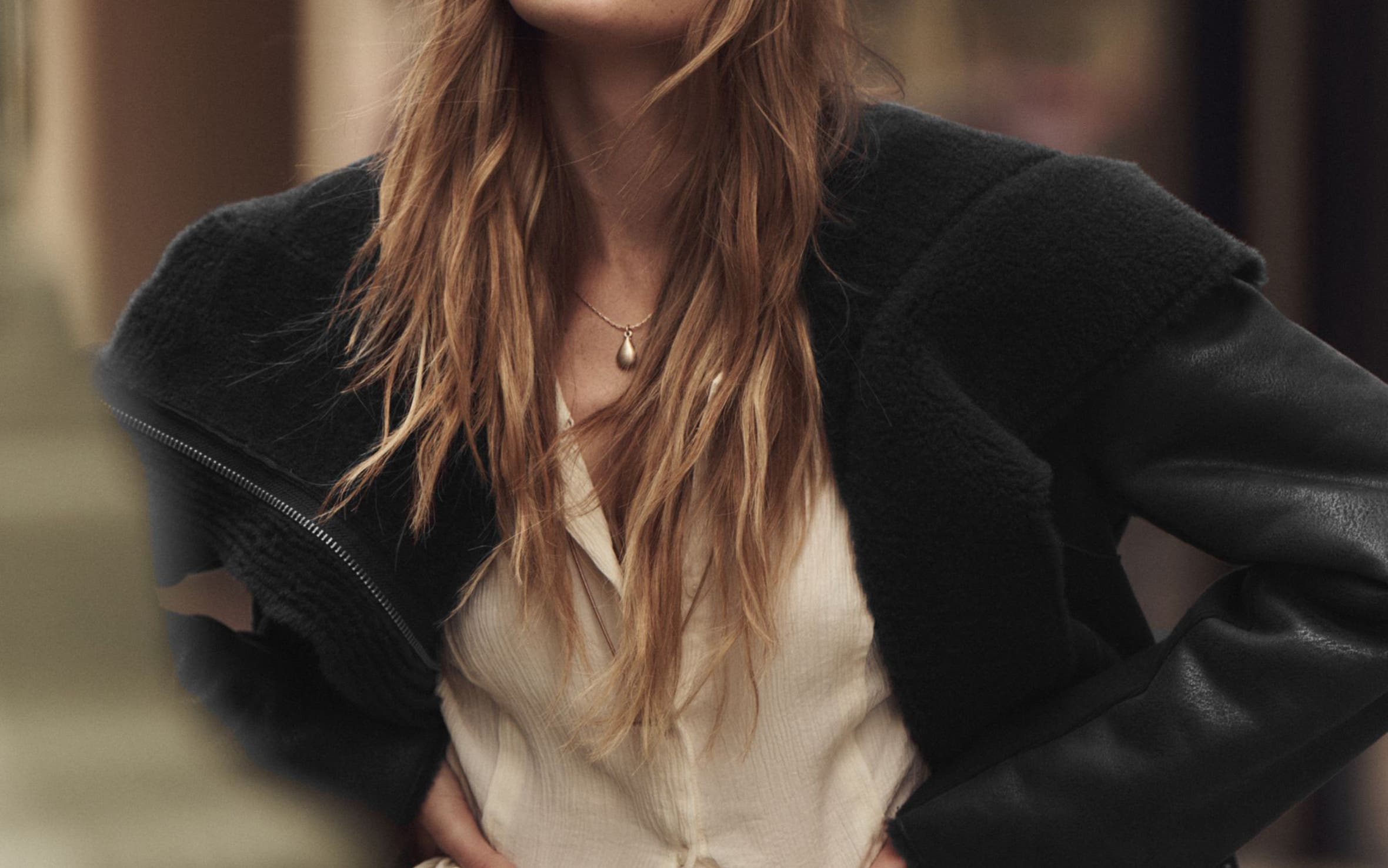 Woman wearing a fall look from Free People.