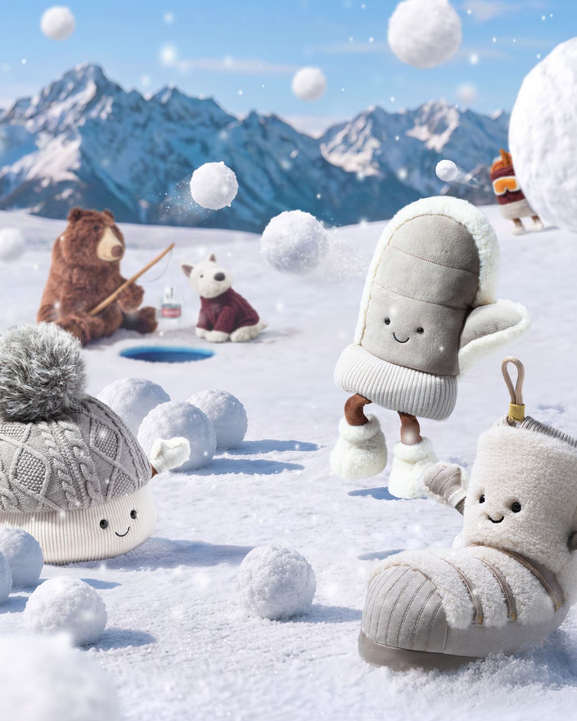 Jellycat plush toys.