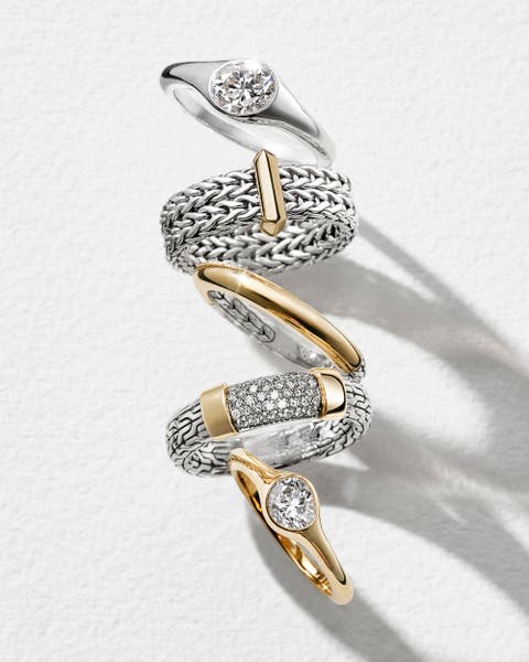 John Hardy rings.