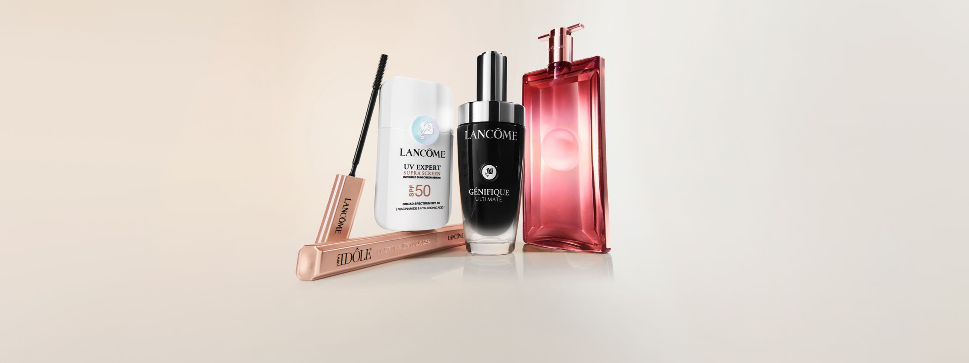 Lancome makeup and perfume.