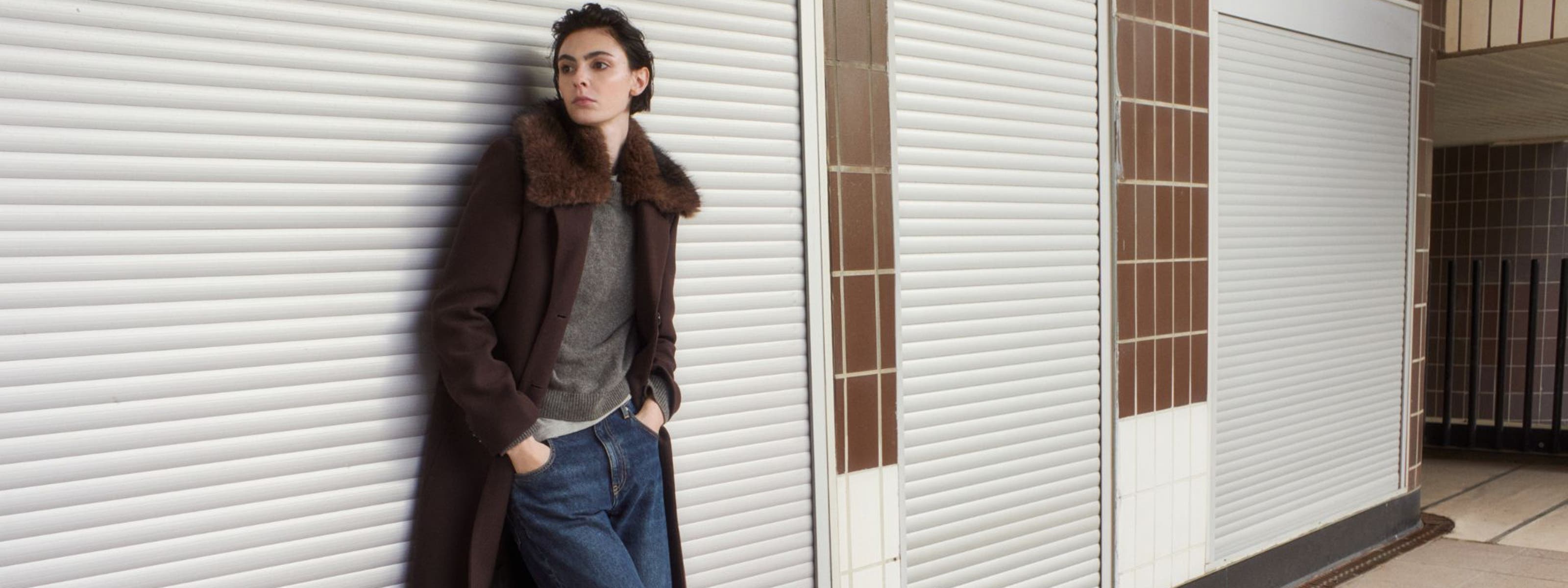 Model wearing Mango look.