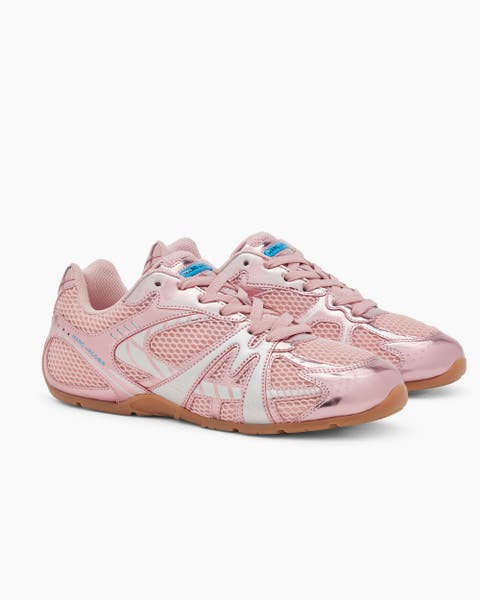 Pink Marc Jacobs sneakers.