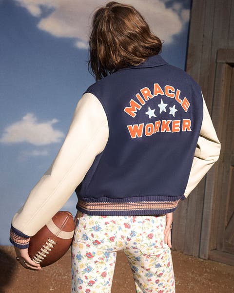 Miracle Worker MOTHER letterman jacket.