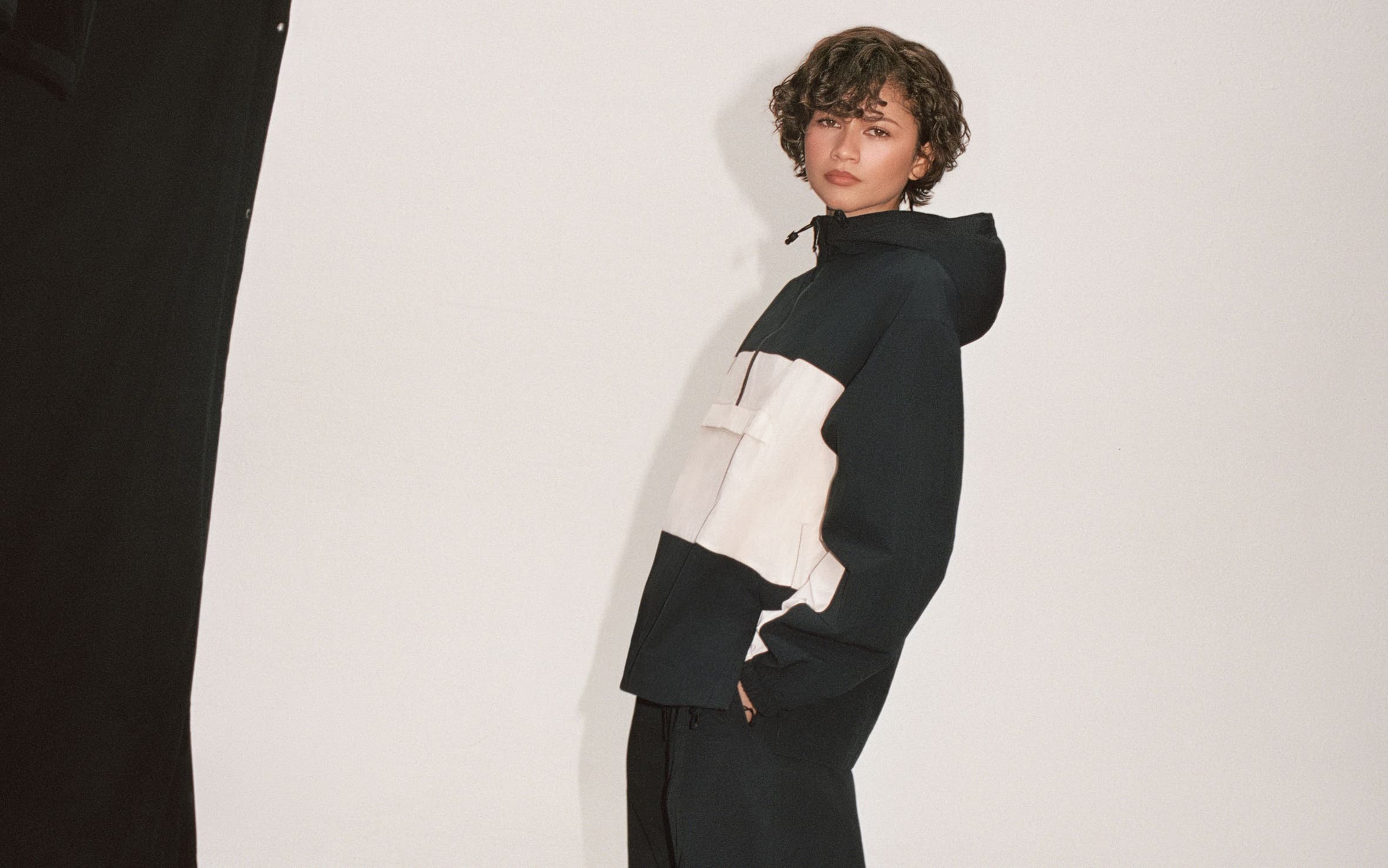 Zendaya wearing On clothing.