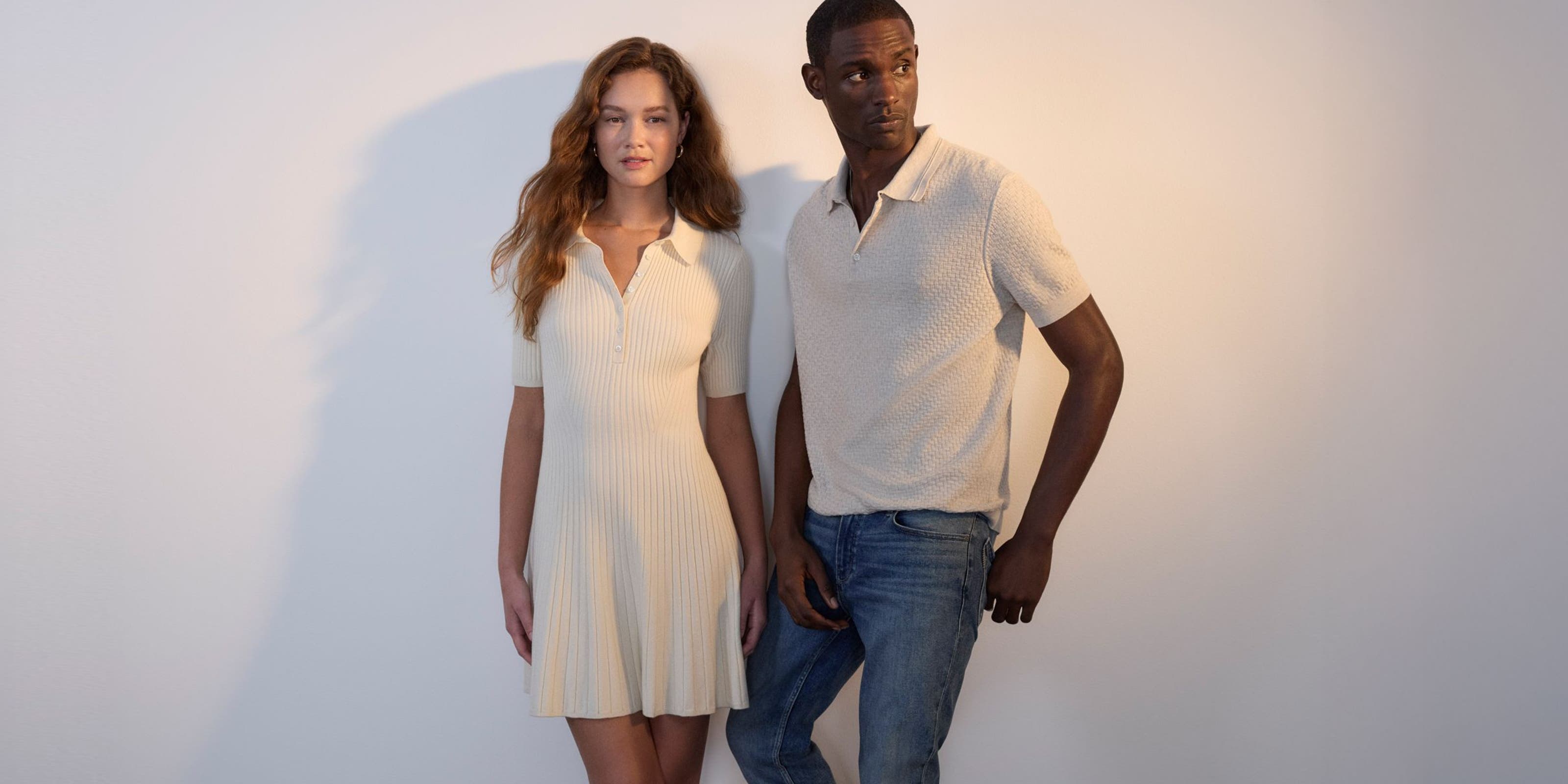 Man and woman wearing Paige look.