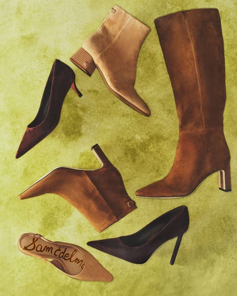 Variety of Sam Edelman shoes.
