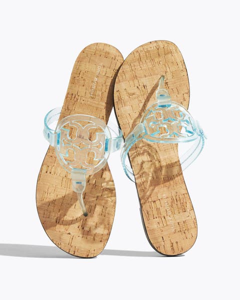 Blue Tory Burch Sandals.