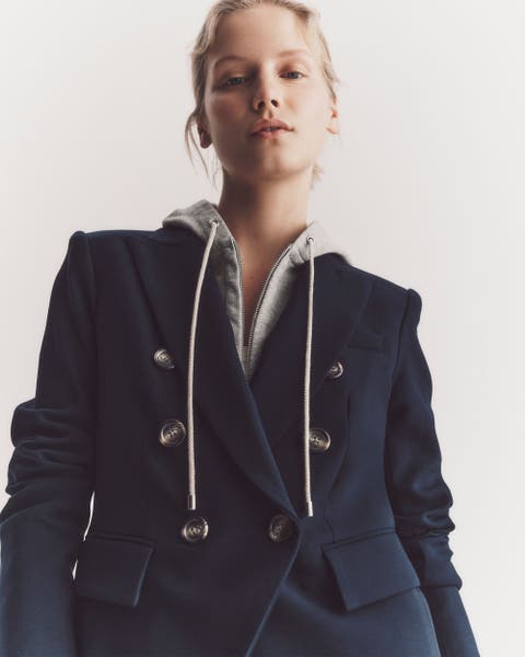 Navy Veronica Beard Blazer.
