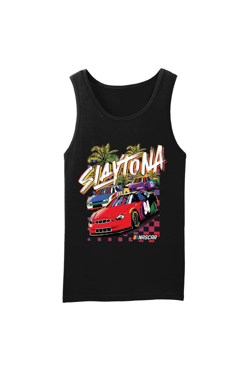 NASCAR Men's NASCAR Black  Slaytona Tank Top, Alternate, color, Black