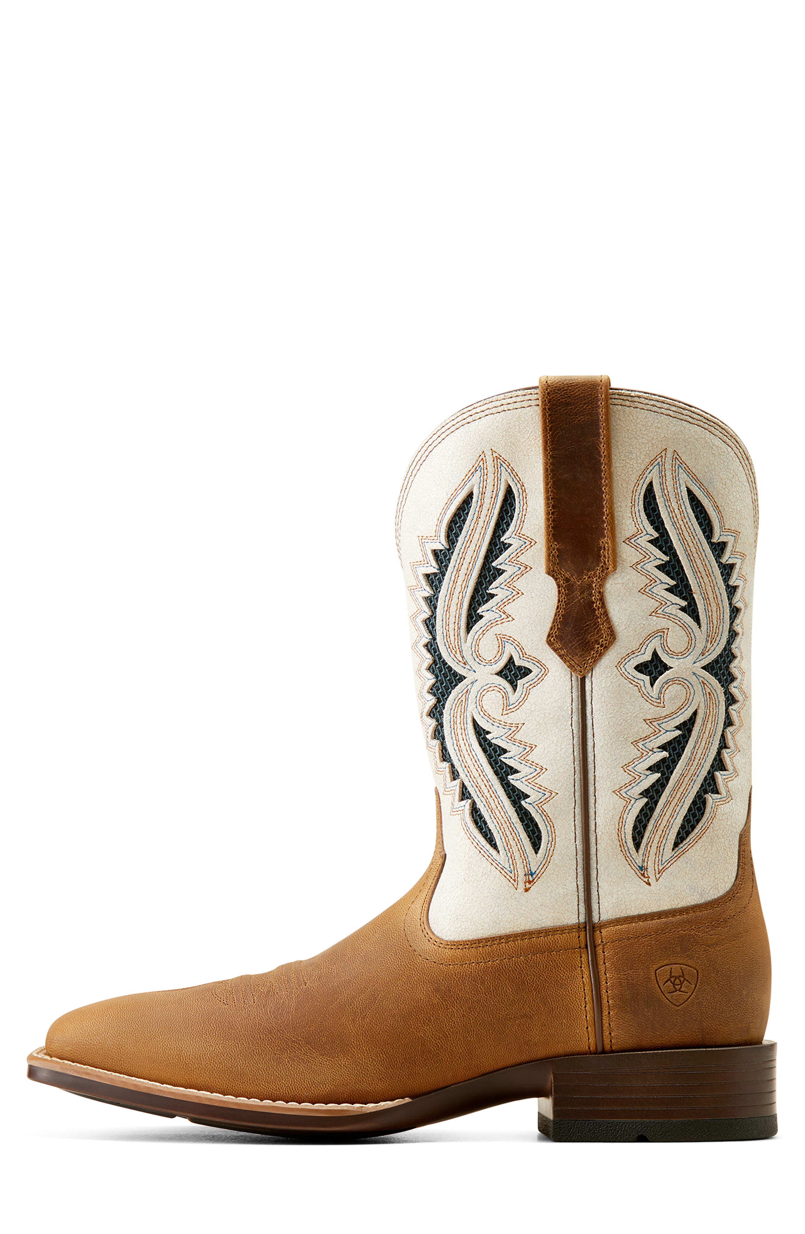 Ariat Rowder VentTEK 360 Western Boot, Alternate, color, Marbled Tan/ White