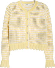 ASTR the Label Karly Open Stitch Cardigan