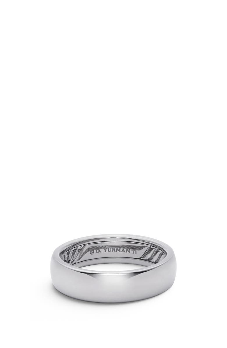 David Yurman Classic Titanium Band, Main, color,