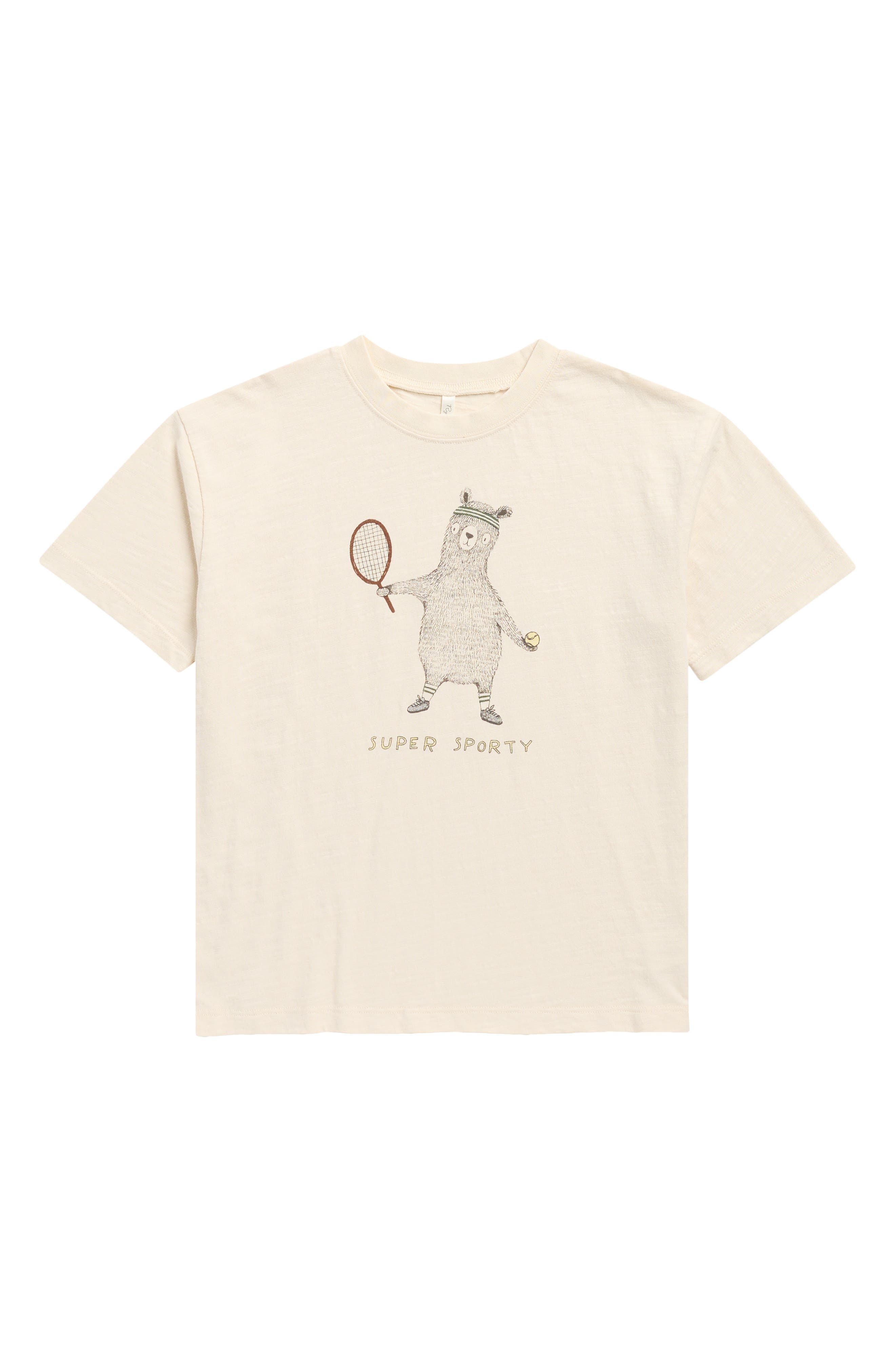 Kids' Super Sporty Bear Graphic T-Shirt