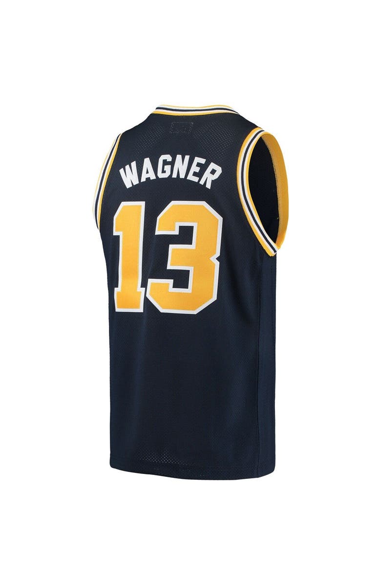 Retro Brand Men's Original Retro Brand Moritz Wagner Navy Michigan Wolverines Alumni Basketball Jersey, Alternate, color, 