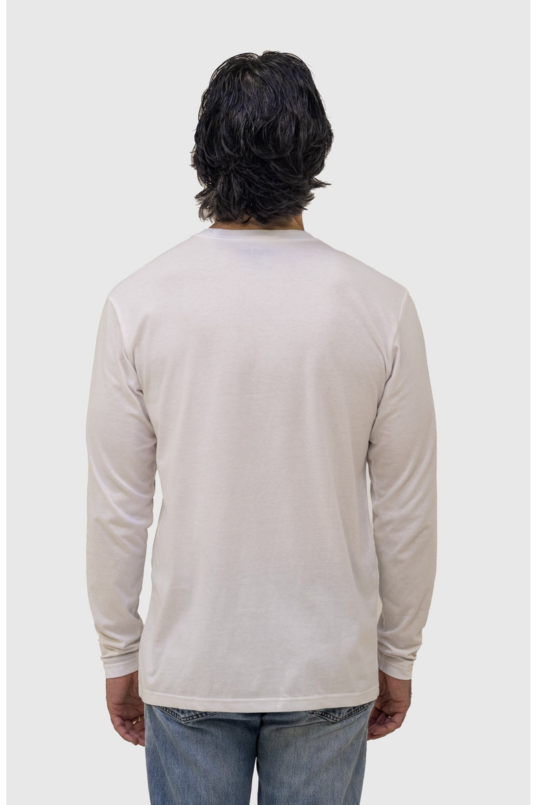 Standard Long Sleeve Crew Neck T-Shirt 3-Pack, Alternate, color, White
