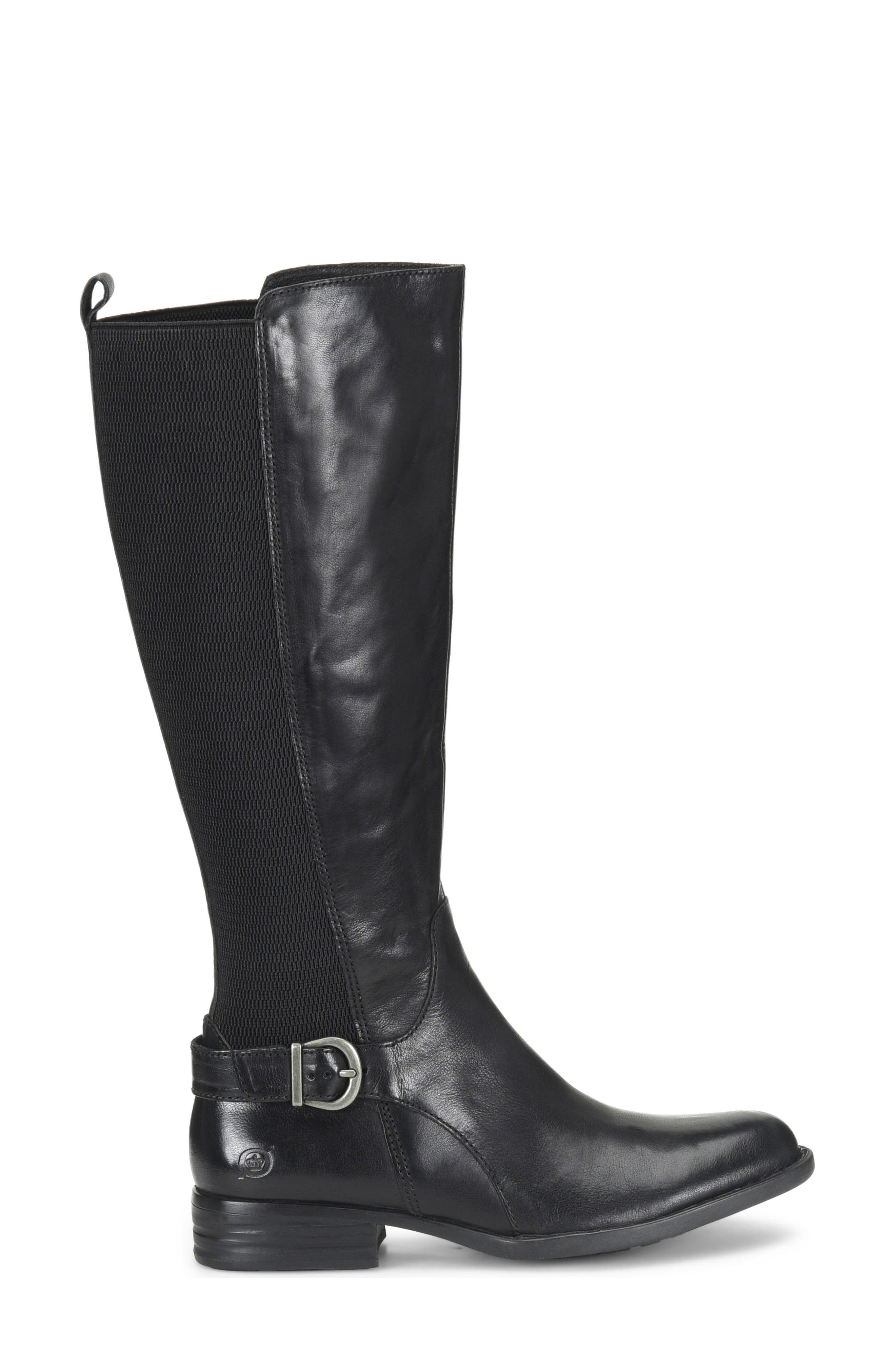 Børn Campbell Knee High Elastic Back Boot, Alternate, color, 