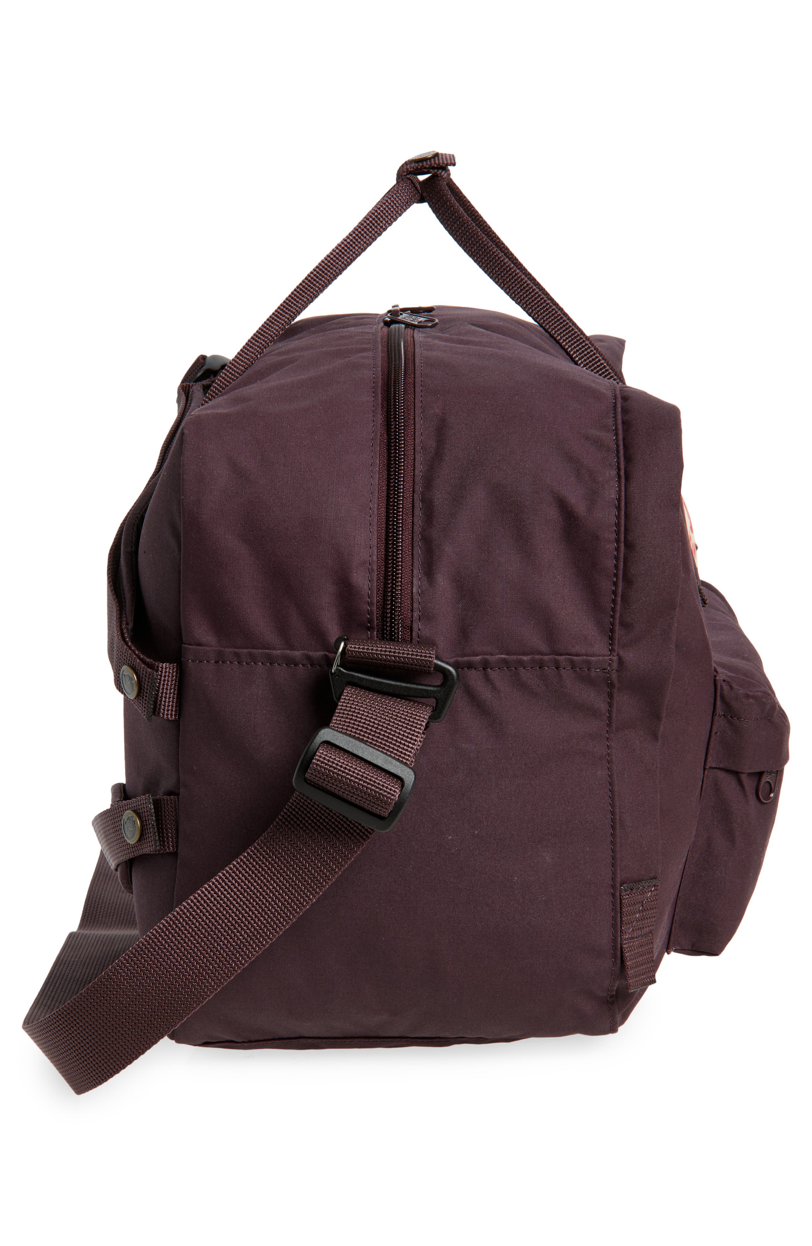 Fjällräven Kånken 30-Liter Convertible Weekender Bag, Alternate, color, Blackberry
