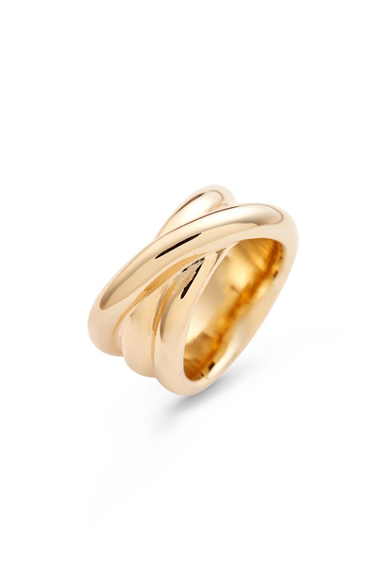 Modern Wrap Ring, Main, color, GOLD