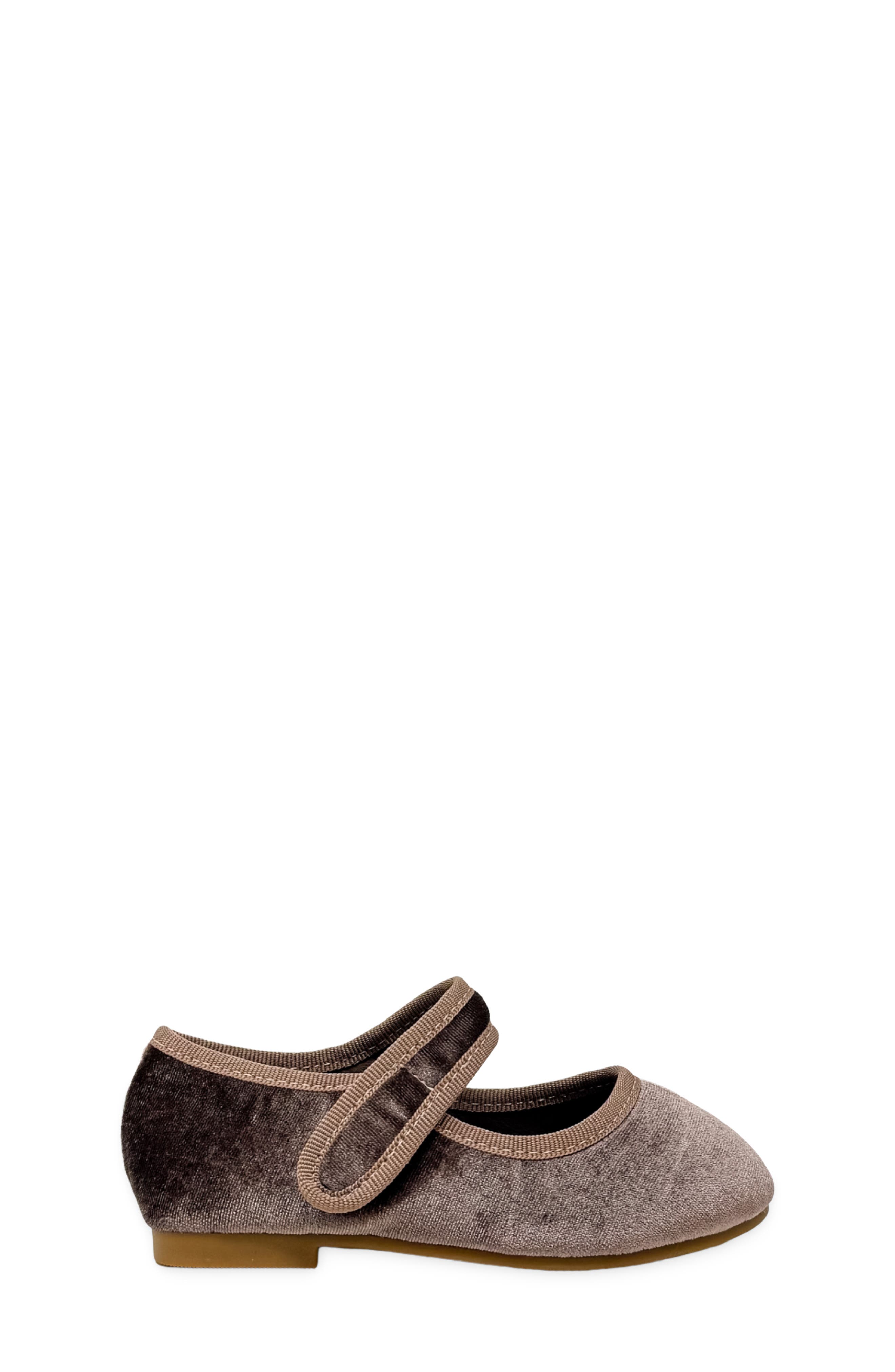 Kids' Arya Mini Metallic Mary Jane, Alternate, color, TAUPE VELVET