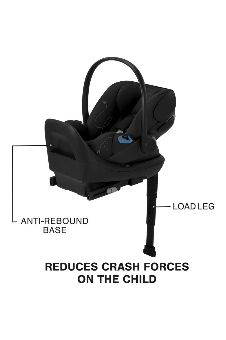 Cloud G Lux Comfort Extend SensorSafe™ Car Seat & Base, Alternate, color, MOON BLACK