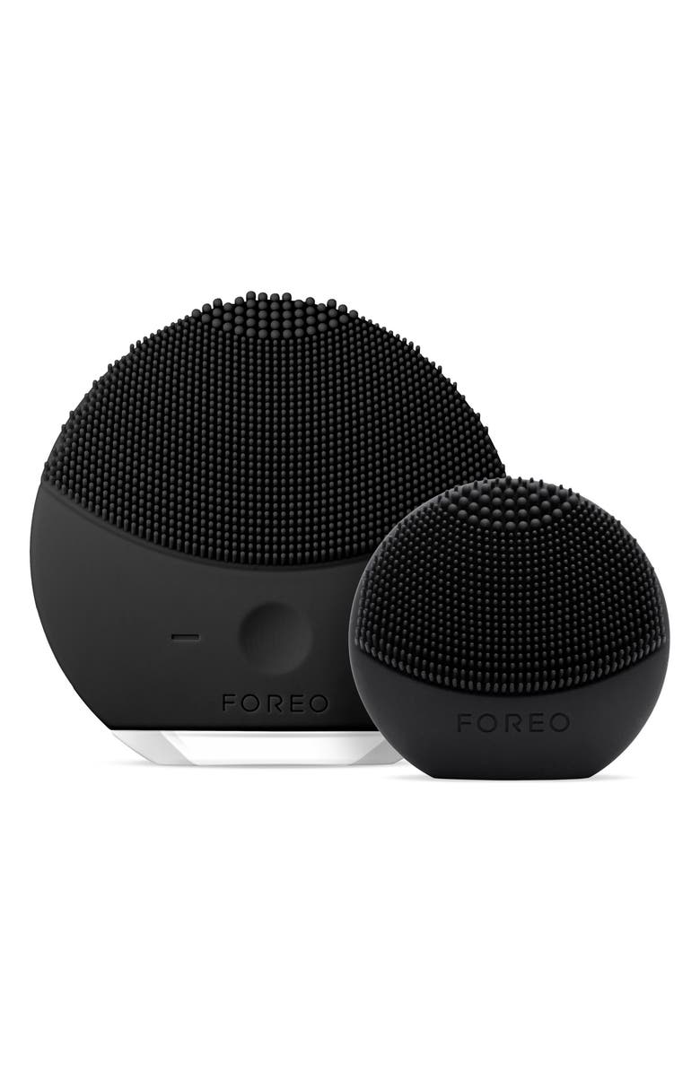 FOREO Black LUNA mini 2 + LUNA play Set, Main, color, 