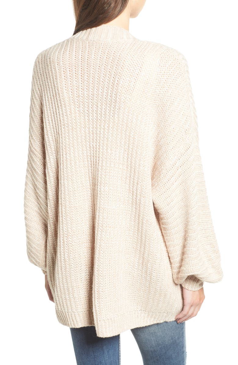 Dreamers by Debut Drapey Sleeve Cardigan, Alternate, color,