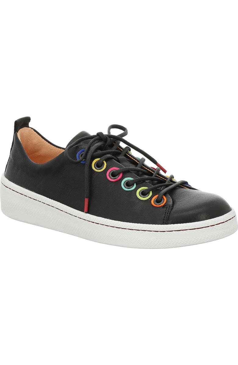 Think! Kumi Low Top Sneaker, Main, color, Black/ Kombi