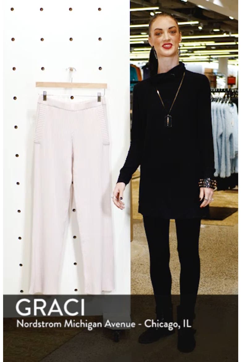 Tory Sport Performance Cashmere Wide Leg Pants video