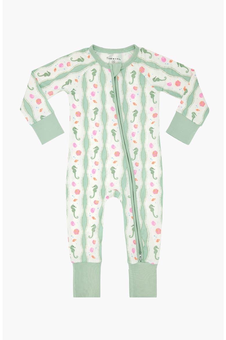 Shoreline Dreams Zipper Romper, Main, color, Shoreline Dreams