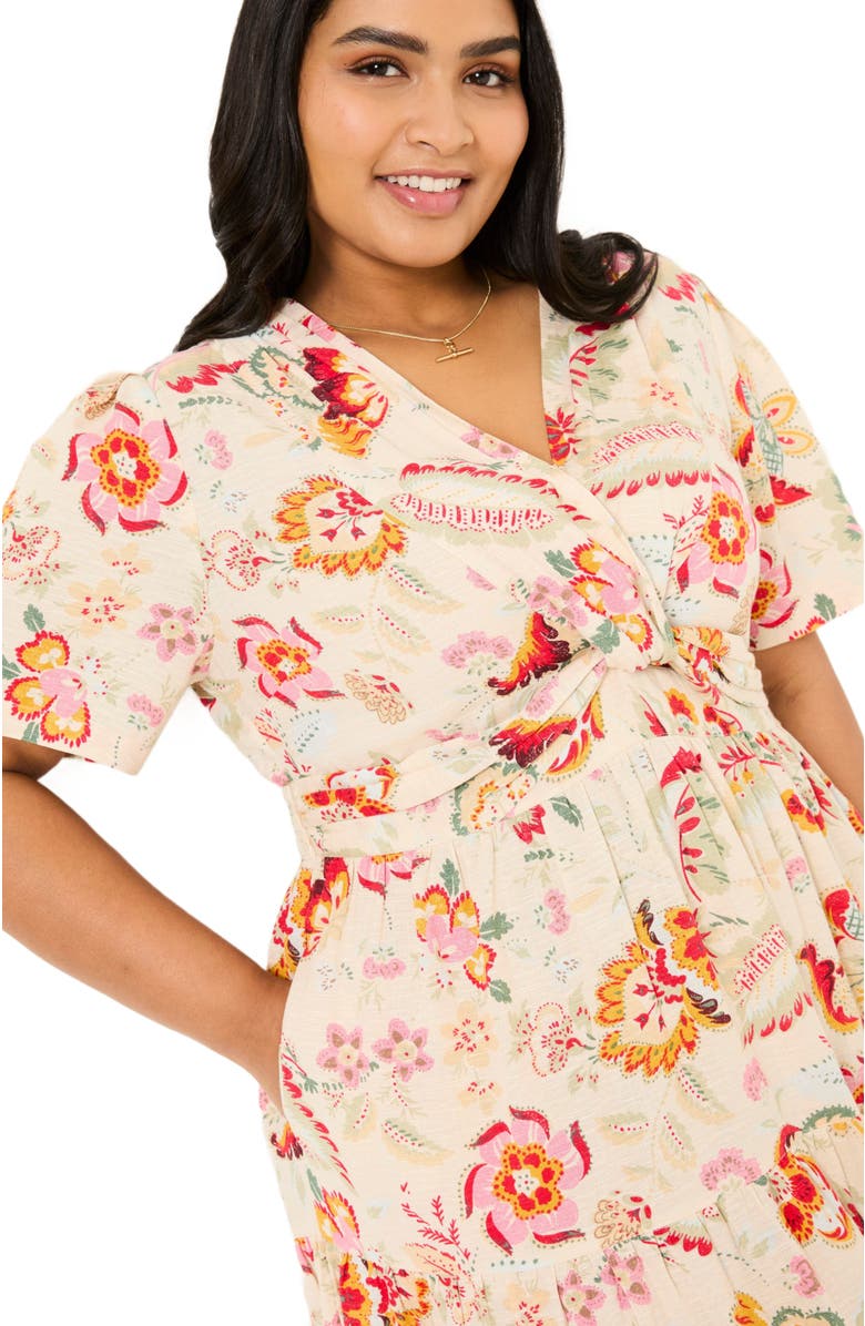 FatFace Plus Size Gigi Midi Dress, Alternate, color, 