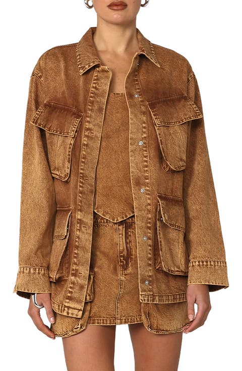 Tate Denim Utility Jacket