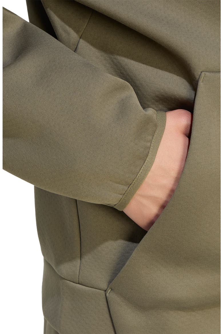 Z.N.E. Full-Zip Track Hoodie, Alternate, color, OLIVE STRATA