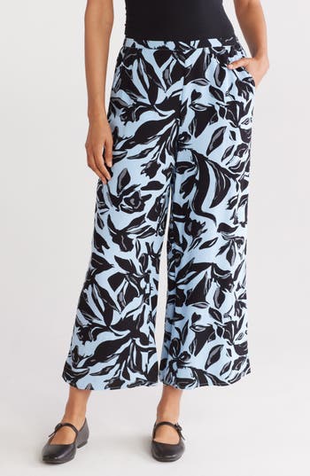 Nordstrom Rack Printed Palazzo Pants In Multi