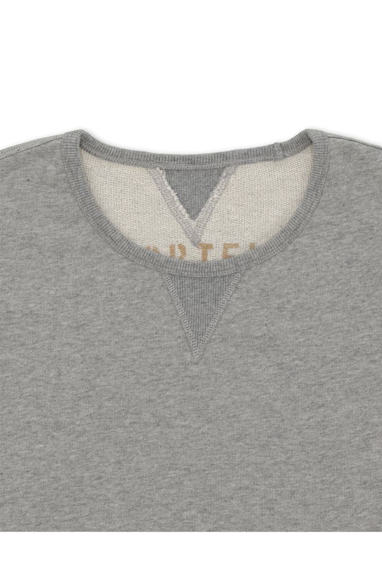Fortela Ohio Brushed Jersey Short Sleeve Sweatshirt, Alternate, color, Grey
