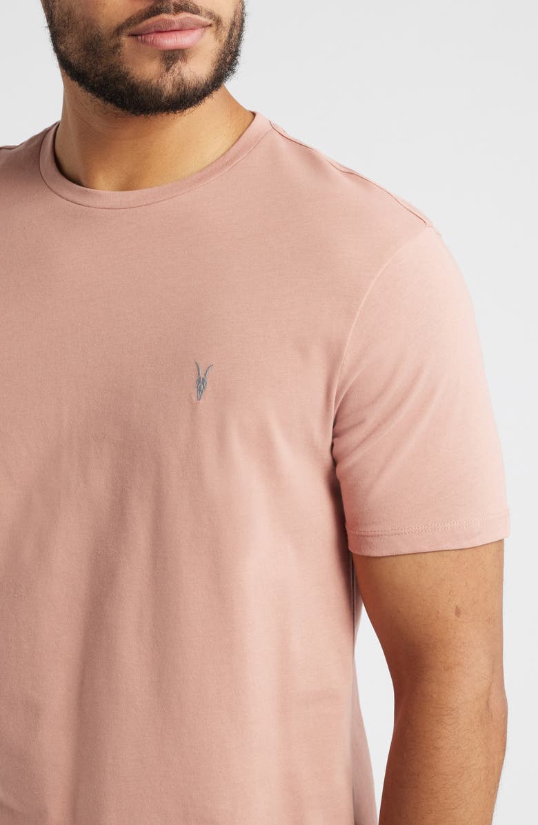 AllSaints Brace Cotton T-Shirt, Alternate, color, Cleo Pink