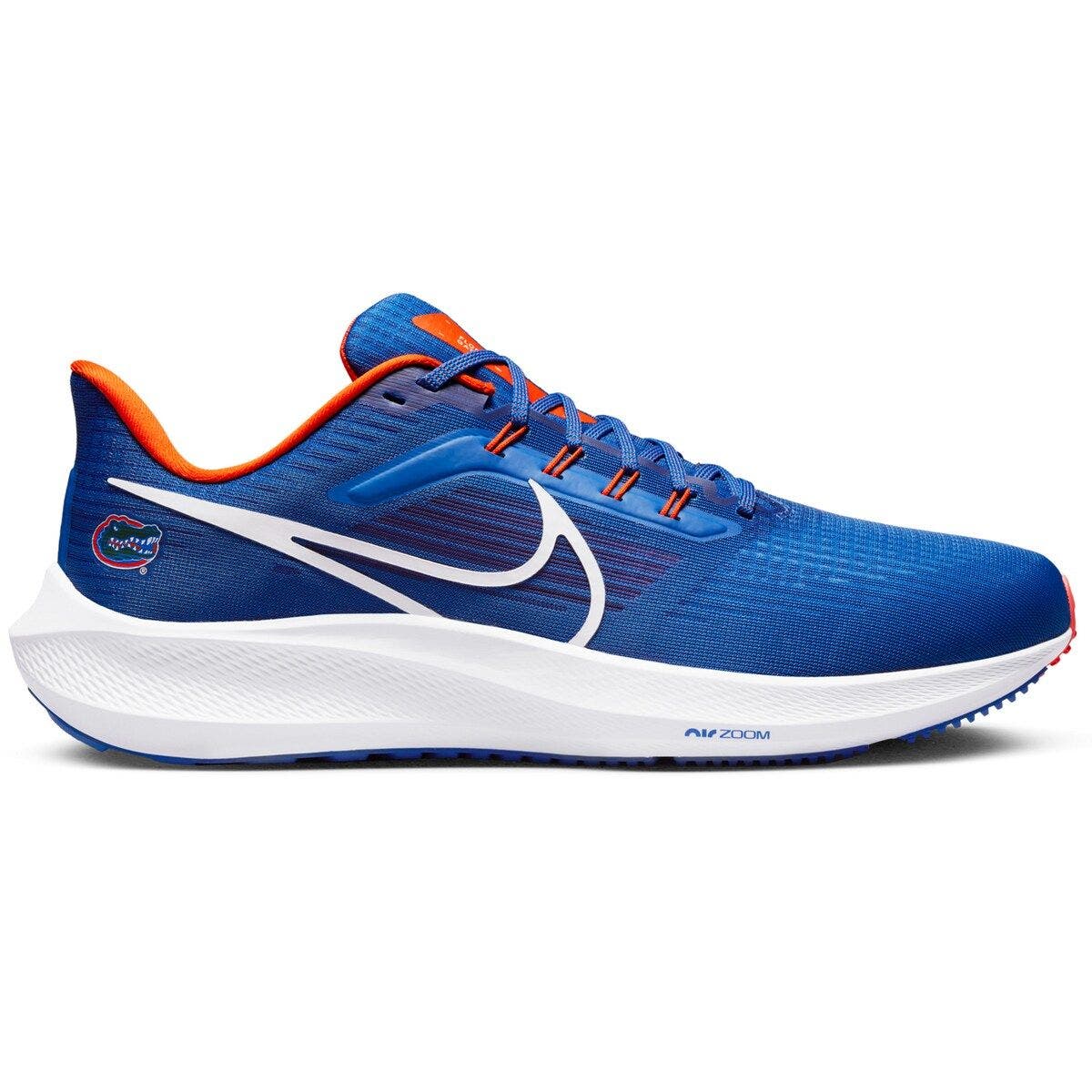 Nike Unisex Nike Royal Florida Gators Zoom Pegasus 39 Running Shoe, Alternate, color, 