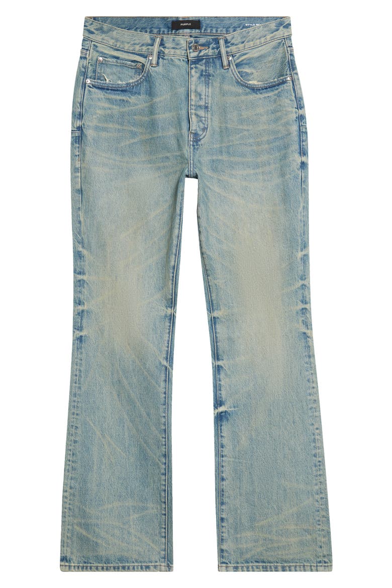 Relaxed Straight Leg Jeans, Main, color, MID INDIGO