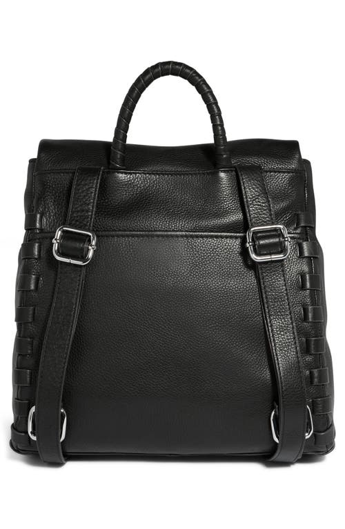 Aimee Zen Leather Backpack In Black