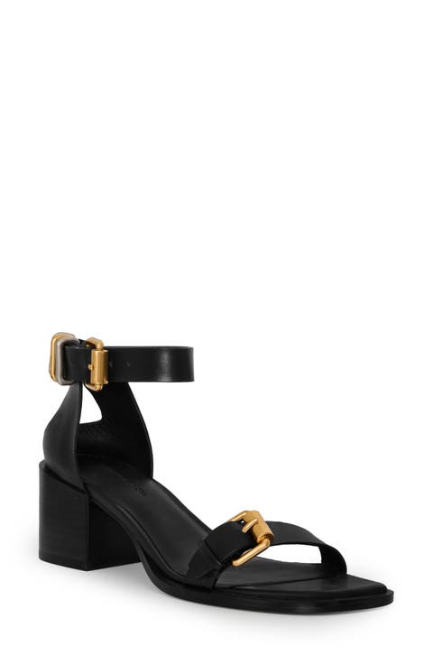 Buckle Up Ankle Strap Sandal (Women)